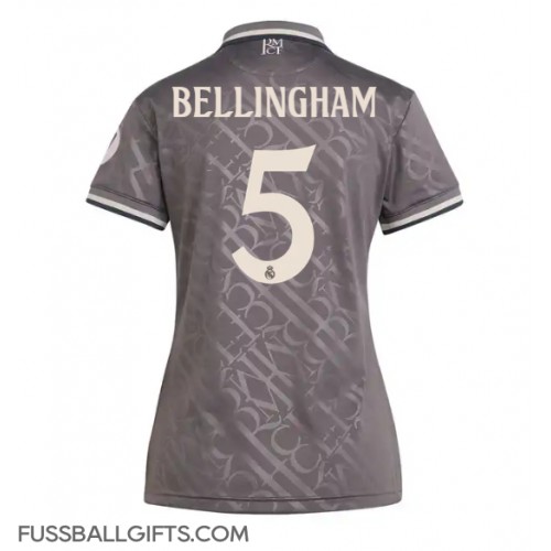 Real Madrid Jude Bellingham #5 Fußballbekleidung 3rd trikot Damen 2024-25 Kurzarm